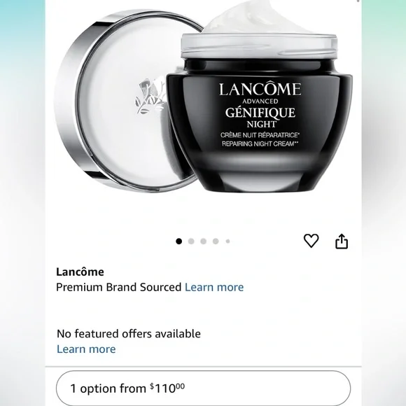 Lancome Repair night cream